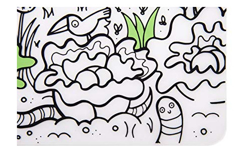 Modern Twist Garden 4 Marcadores Mark Mat Juego De Marc...