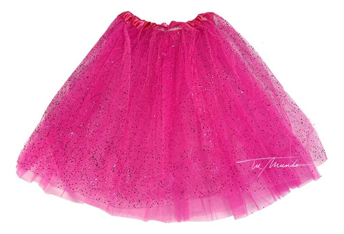 Tutu Ballet Con Brillantina 60 Cm  Cumpleaños - Disfraces