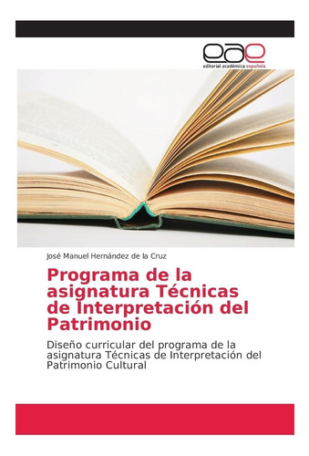Libro: Programa De La Asignatura Técnicas De Interpretación