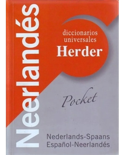 Diccionario Herder Neerlandes Español Pocket (ed Española) -