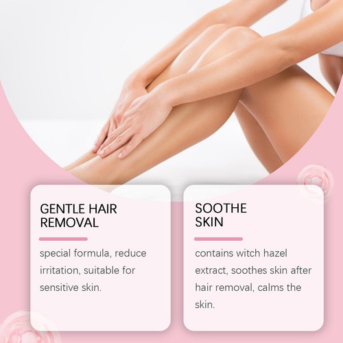 Ad Gel Depilatório Indolor Para Mulheres, Para Todos Os