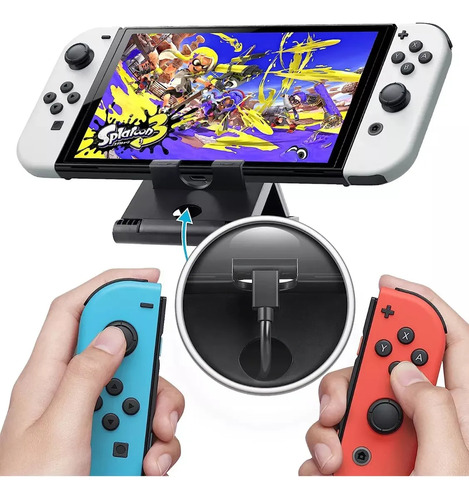 Kit Completo Estuche Protector Para Switch Oled Pack 17en 1