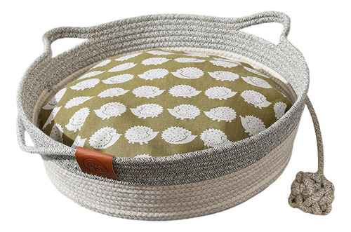 Cama De Algodón Cama De Gato Nido Para Dormir Las M Gris