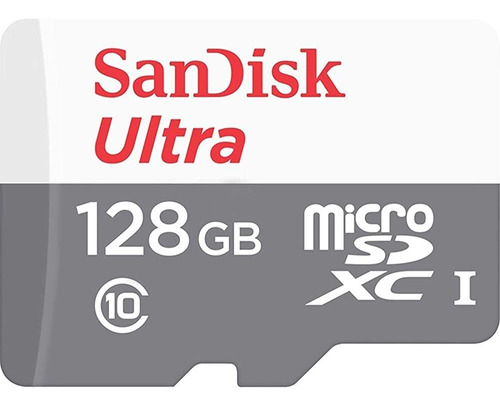 Tarjeta de memoria SanDisk SDSQUNS-128G-GN6TA  Ultra con adaptador SD 128GB