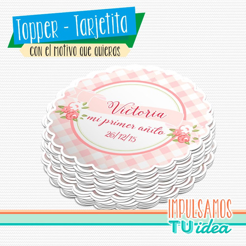 Shabby Chic - Tarjetita Souvenir Shabby Para Imprimir