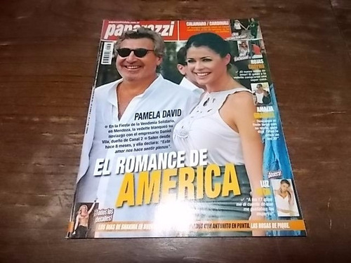 Revista Paparazzi 487 Pamela David Daniel Vila 11/3/11 