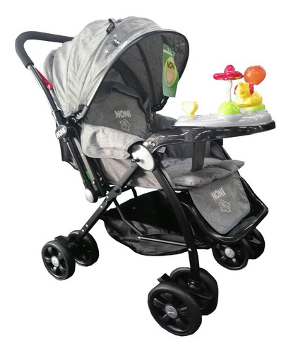 Carriola Para Bebe Angelin Con Tablero Musical 555j Gris