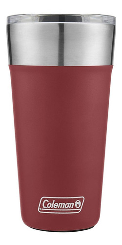 Vaso Termico Coleman 600 Ml Rojo Heritage Red Febo