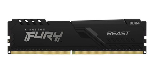 Ram 8gb Kingston 2666mhz Ddr4 Fury Black