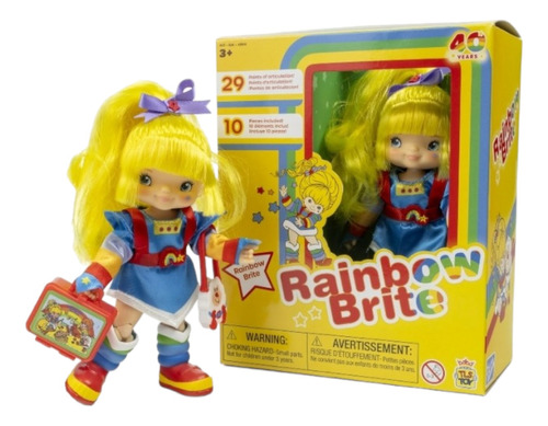 Rainbow Brite Muñeca Retro The Loyal Subjects Con Sorpresas