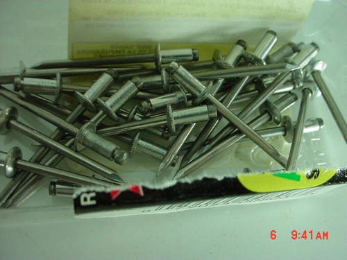 10 Pack Arrow Fastener Rsa1/8 Short Aluminum Rivets Cct