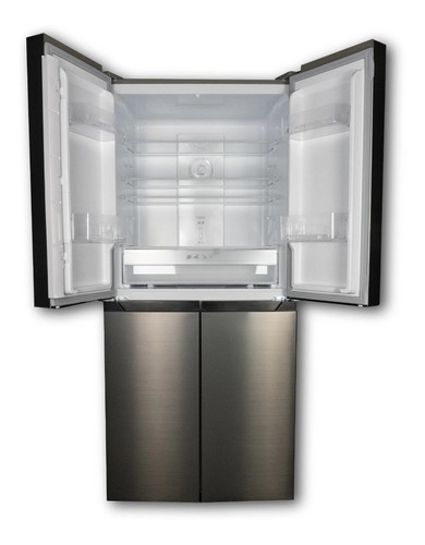 Heladera Con Freezer Multidoor Xion 4 Puertas Touch 337lts Color Plateado