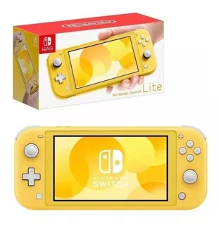 Console Nintendo Switch Lite 32gb Amarelo