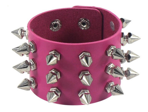 Esclava Pulsera Brazalete Gótico De Punta Picos Hombre Mujer