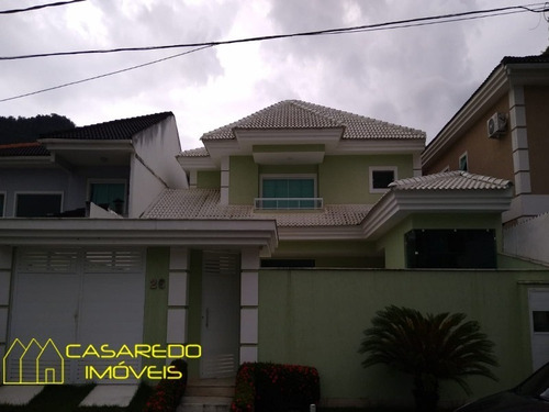 Imagem 2 de 30 de Magnífica Casa Condominio Jacarepaguá Ci2198