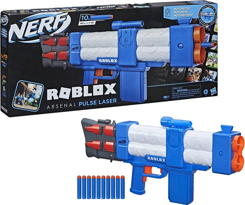 Roblox Nerf Lanzador Dardos Arsenal Pulse Laser Motorizado