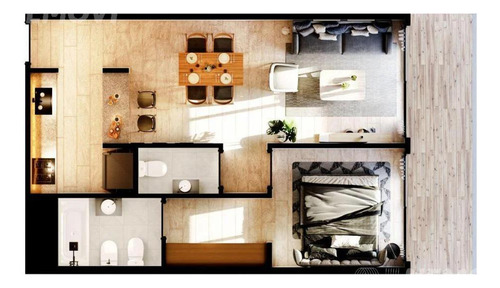 Departamento 2 Ambientes En Palermo Venta