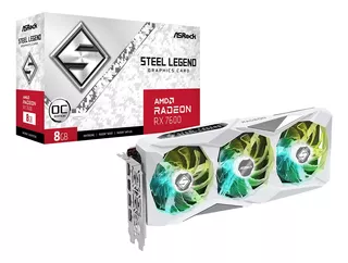 Tarjeta De Video Asrock Rx 7600 Steel Legend 8gb Gddr6