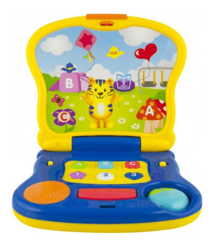 Juguete Laptop Portatil Didactica Bebe Winfun Musica Tigre