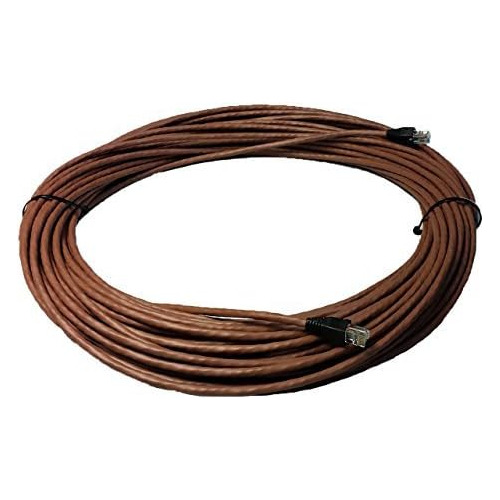 Cable De Red Rj45 Cat6 Marrón De 25 Pies (cobre Puro) ...