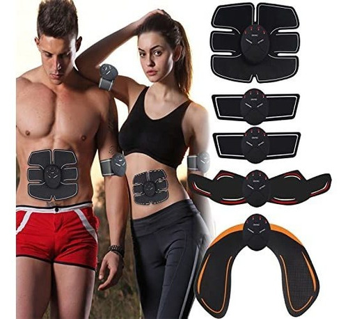 Jenylu Muscle Toner Abdominal Toning Belt Workout, Portable 