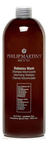  Shampoo Hidratante Voluminiza Philip Martins Babassu Wash 1l