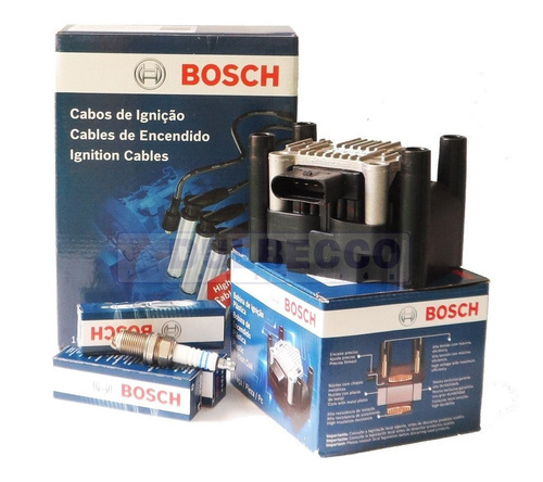 Kit Bobina Cables Bujia 3 Elect. P/ Goltrend Suran Fox Bosch
