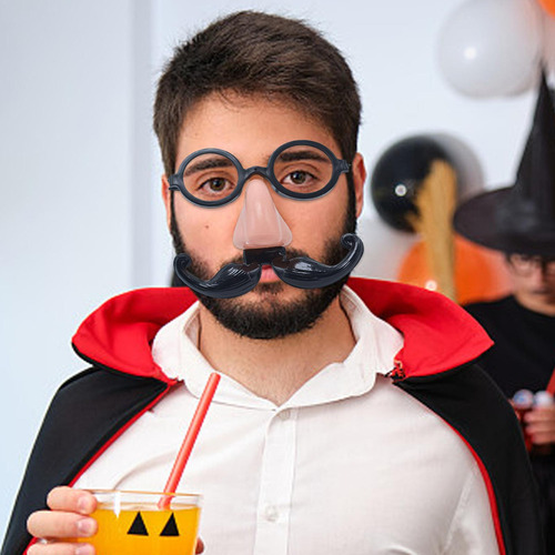 Gafas De Disfraz De Nariz Divertidas Gafas De Disfraz Con Bi