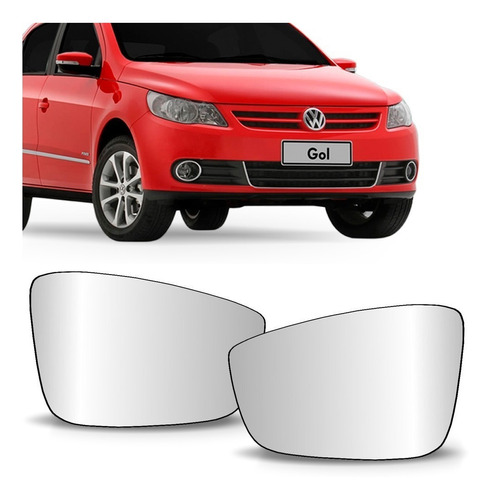 Lente Retrovisor Com Base Gol Voyage G5 2008 A 2012