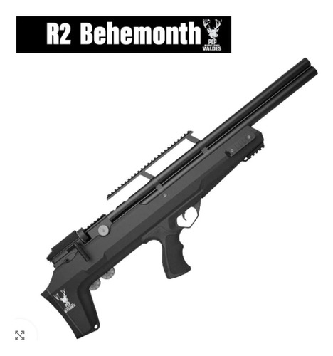 Rifle Leviathan Behemoth Ps-r2 Black Cal 5,5+funda+postones