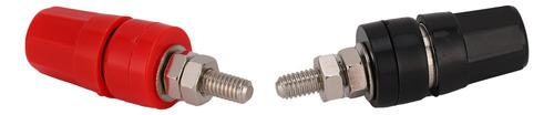 Conector De Altavoz Rojo Negro Con Terminal De Cobre U50 De