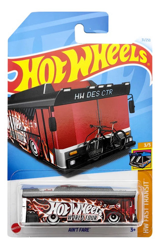 Bus Colección Hot Wheels Treasure Hunt  Aint Fare Mattel 