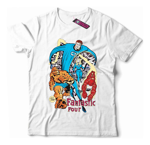 Remera Los 4 Fantasticos Fantastic Four P25 Dtg Premium