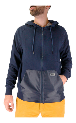 Campera Hifel Diferenciada Con Capucha Hombre Oi23ha0546