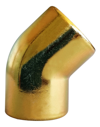 Conexão Cotovelo Joelho 45° Fêmea X Fêmea 3/4 X 3/4 Metal