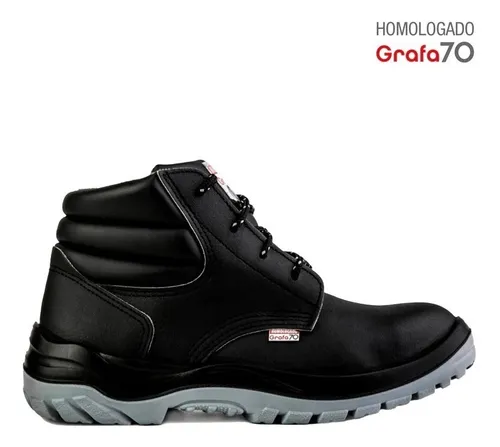 Botin Grafa 70 Hydrid 203 Negro Talle 45
