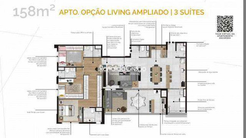 Imagem 13 de 21 de 3 Dorms 3 Suítes 3 Vagas No Contrapiso Varanda Grande Anto - V7527