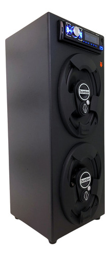 Caixa De Som Ativa 2 6x9 Bluetooth Usb Amplificada 400w Rms