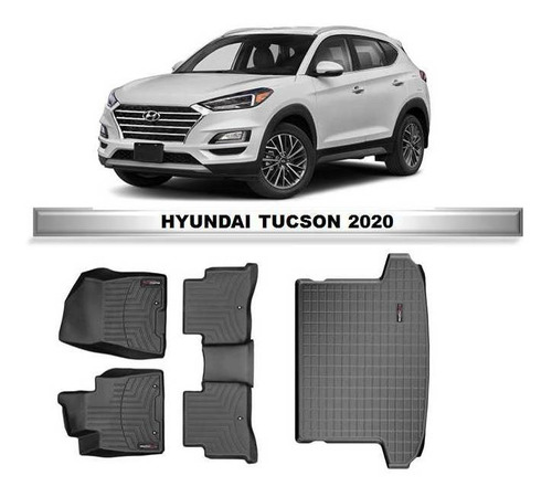 Alfombra Weathertech Bandeja  Hyundai Tucson 2020