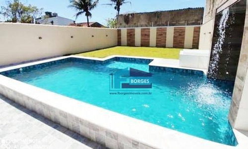 Casa Alto Padrão Lado Praia, Com Piscina Somente R$430mil Minha Casa Minha Vida Utilize Seu Fgts Whats (13) 98174-2222 - Ca0690
