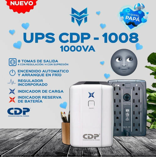 Ups Cdp 1000va 