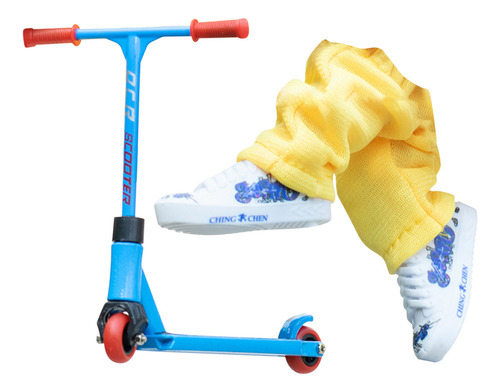 Con Finger Scooter, Pantalones Para Dedos, Zapatos Para Niño