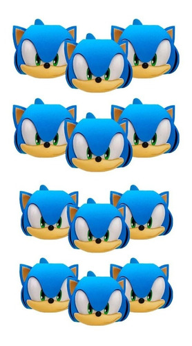 12 Caixas Surpresas Especiais - Festa Sonic