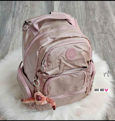 Bolsos Morral 35x22 Tipo Kipling Bien Marcados Incluye Mico