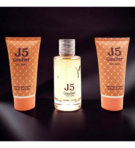 Set Fragancia Corporal Perfume Locion Crema Ducha Dama