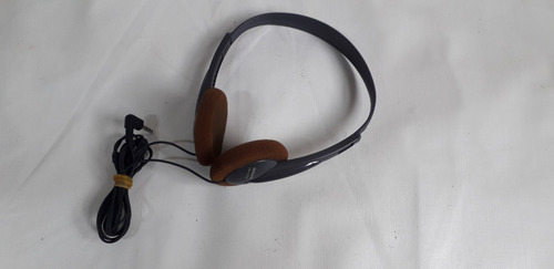 Fone De Ouvido Vintage Aiwa Hp-m028 Com Faixa De Cabeça