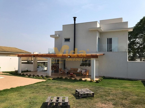 Imagem 2 de 15 de Casa Condomínio Sobrado A Venda Em Jardin Novo Mundo - Sorocaba - 44470
