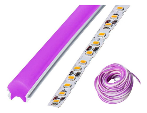 10m Tira Luz Neon Flex 2a Segunda Generación Led Blister 6mm