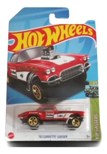 Hot Wheels 62 Corvette Gasser 174/250 Coleccion Gassers