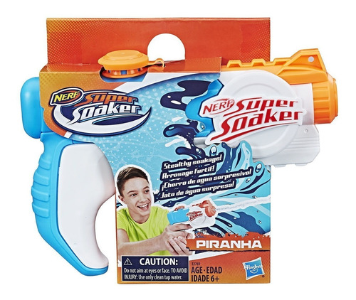 Nerf Pistola De Agua Piranha Super Soaker E2769 Original Vaj